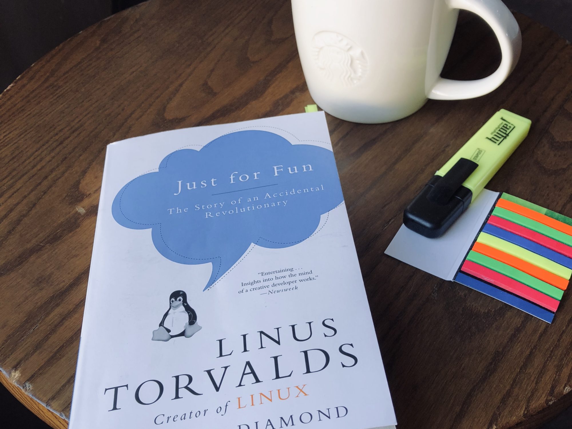 کتاب صوتی فقط برای تفریح داستان یک انقلاب اتفاقی - زندگینامه ی لینوس توروالدز و داستان خلق لینوکس