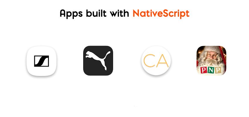 	 نمونه اپلیکیشن های ساخته شده با NativeScript