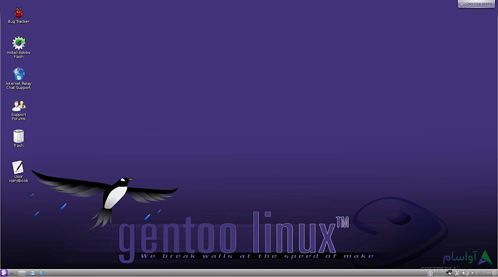 محیط دسکتاپ لینوکس gentoo - بهترین لینوکس های سال ۲۰۲۰ برای استفاده شخصی و دسکتاپ