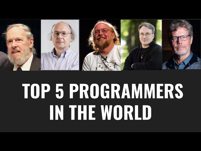 برترین برنامه نویسان دنیا