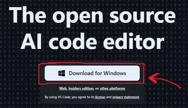 نصب ویژوال استودیو کد برای ویندوز