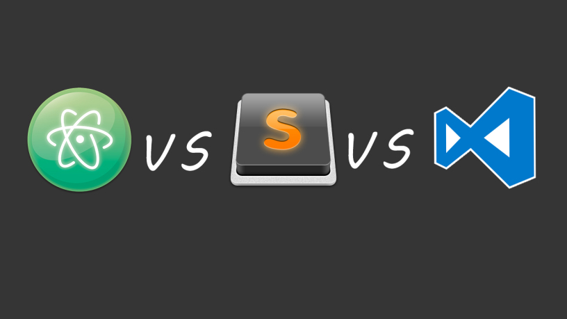 مقایسه ی atom ، vscode و sublime برای توسعه وب