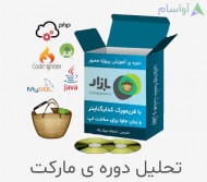 تحلیل دوره ی پروژه محور ساخت سایت و اپ مارکت بازار با سورس کامل